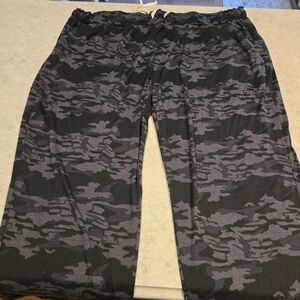 Amaryllis Gray Camouflage Pants 3X